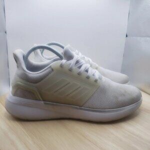 Adidas EQ19 Run ‘White Silver Metallic’ Sneakers Running Shoes Women Sz 7 H68092